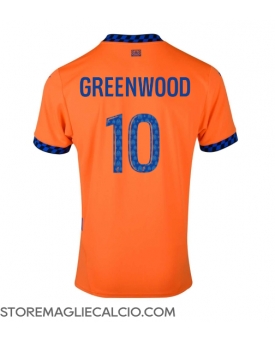 Olympique de Marseille Mason Greenwood #10 Maglia Gara Terza Repliche 2024-25 Maniche Corte